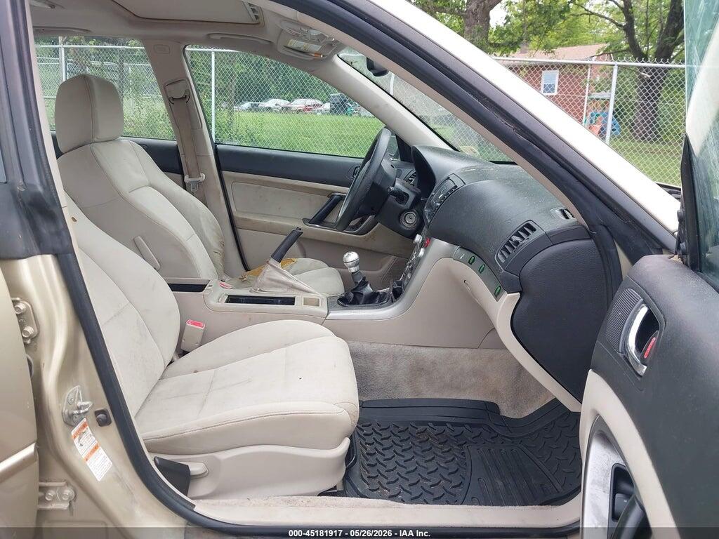 4S3BL616786209119 2008 SUBARU LEGACY photo no. 5