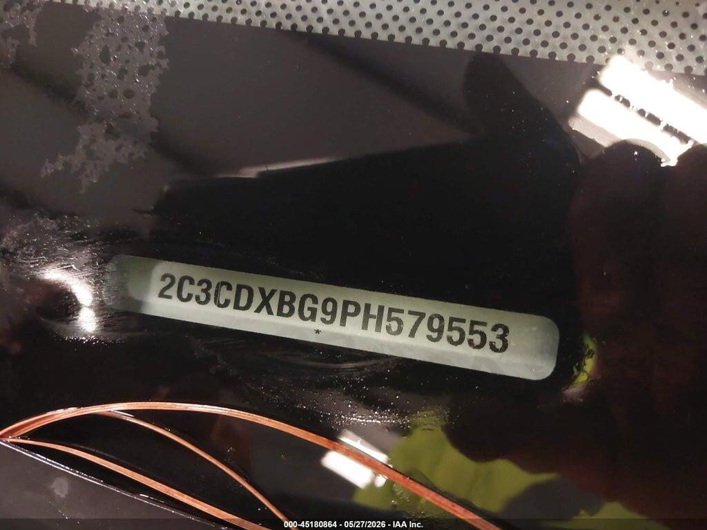 2C3CDXBG9PH579553 2023 DODGE CHARGER photo no. 9