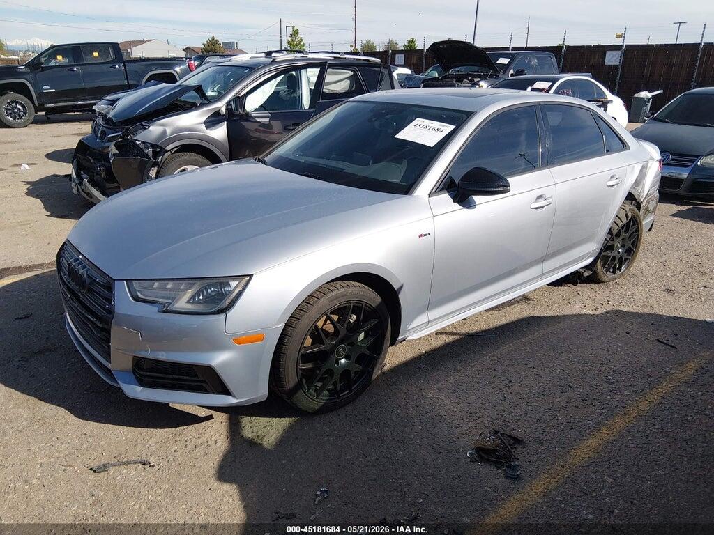 WAUDNAF45JA036990 2018 AUDI A4 photo no. 2