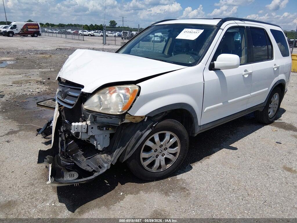 JHLRD78926C050433 2006 HONDA CR-V photo no. 2