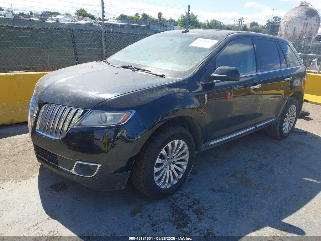 2LMDJ6JK6DBL34054 2013 LINCOLN MKX photo no. 2