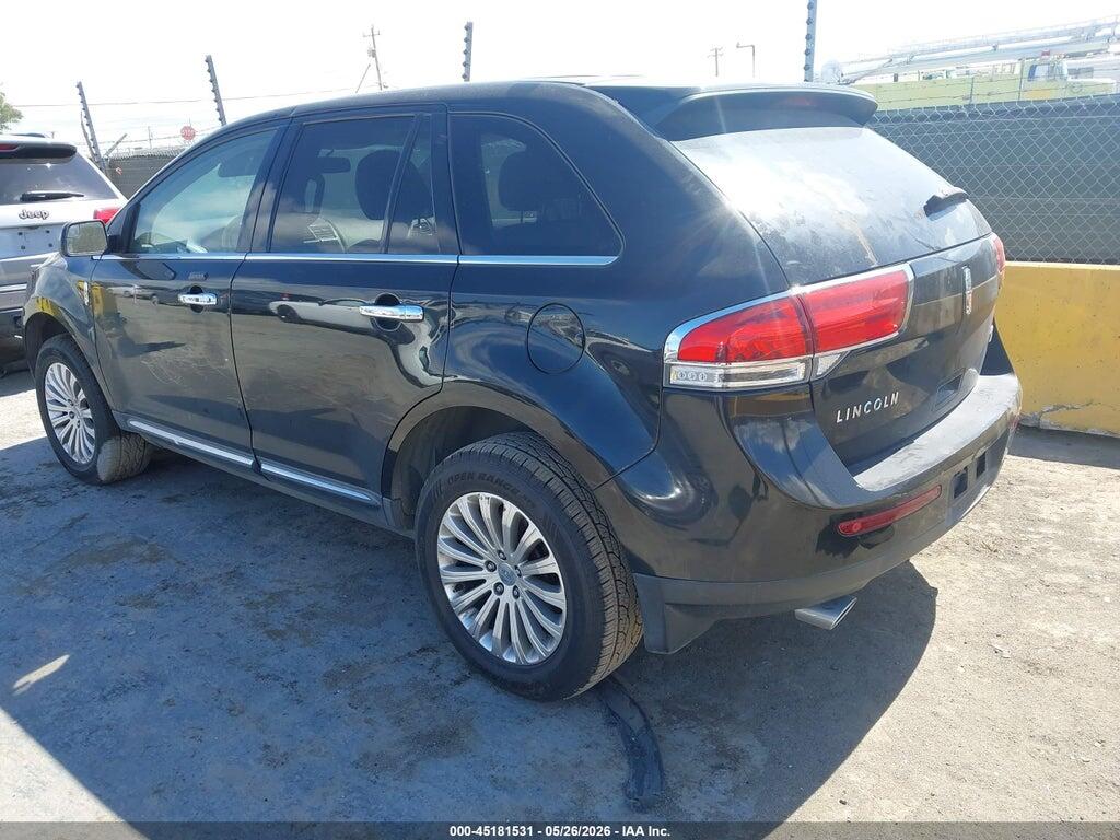 2LMDJ6JK6DBL34054 2013 LINCOLN MKX photo no. 3