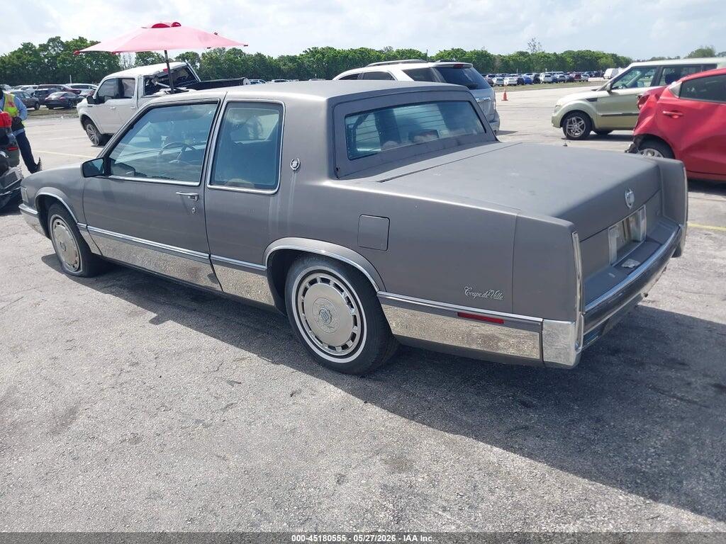 1G6CD1150K4328017 1989 CADILLAC DEVILLE photo no. 3