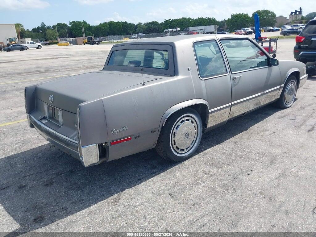 1G6CD1150K4328017 1989 CADILLAC DEVILLE photo no. 4