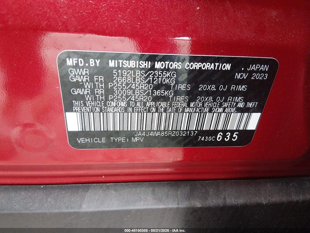 JA4J4WA85RZ032137 2024 MITSUBISHI OUTLANDER photo no. 9