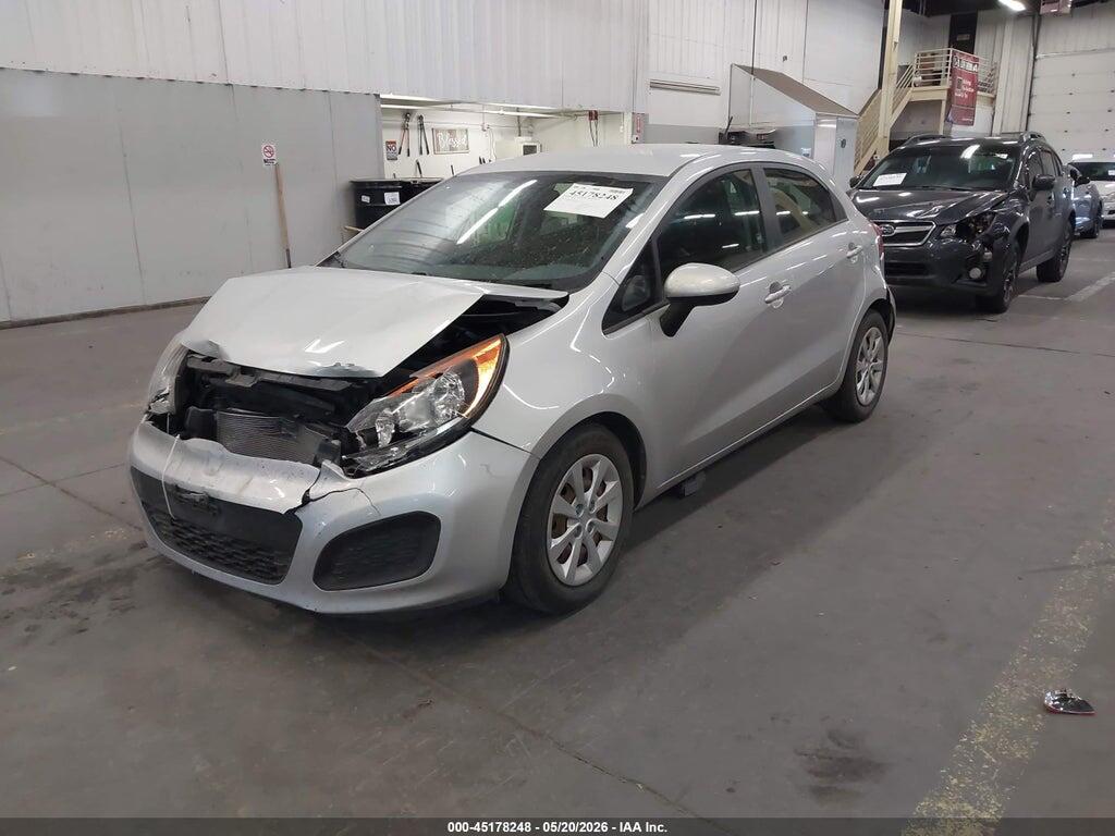 KNADM5A38E6410705 2014 KIA RIO photo no. 2