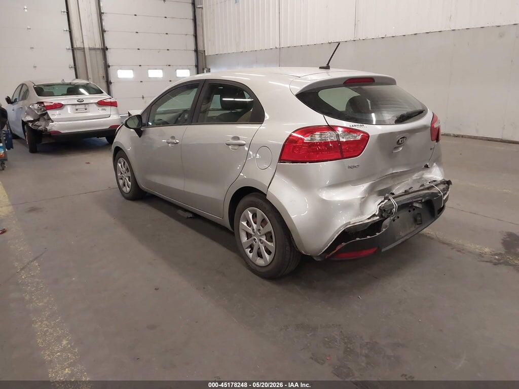 KNADM5A38E6410705 2014 KIA RIO photo no. 3