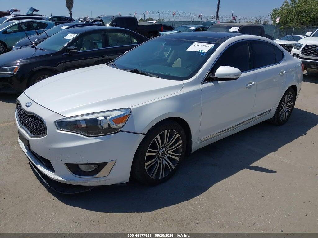 KNALN4D79E5126412 2014 KIA CADENZA photo no. 2