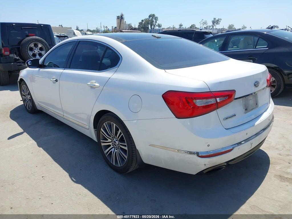 KNALN4D79E5126412 2014 KIA CADENZA photo no. 3