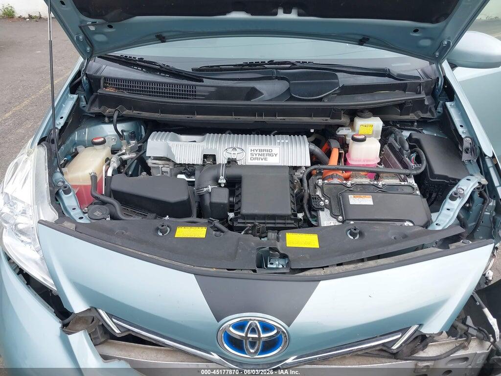 JTDZN3EU0EJ009160 2014 TOYOTA PRIUS V photo no. 10