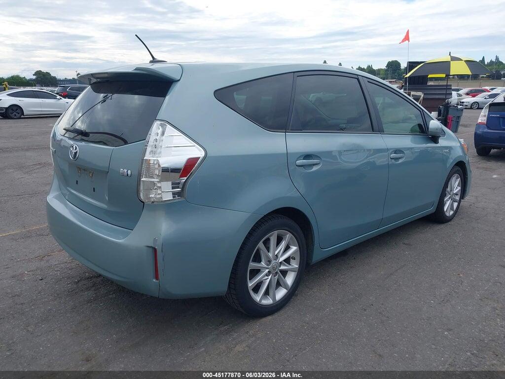 JTDZN3EU0EJ009160 2014 TOYOTA PRIUS V photo no. 4