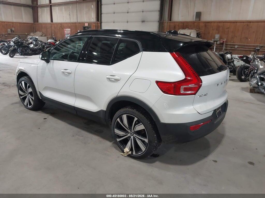 YV4ED3UB7N2700341 2022 VOLVO XC40 RECHARGE PURE ELECTRIC photo no. 3