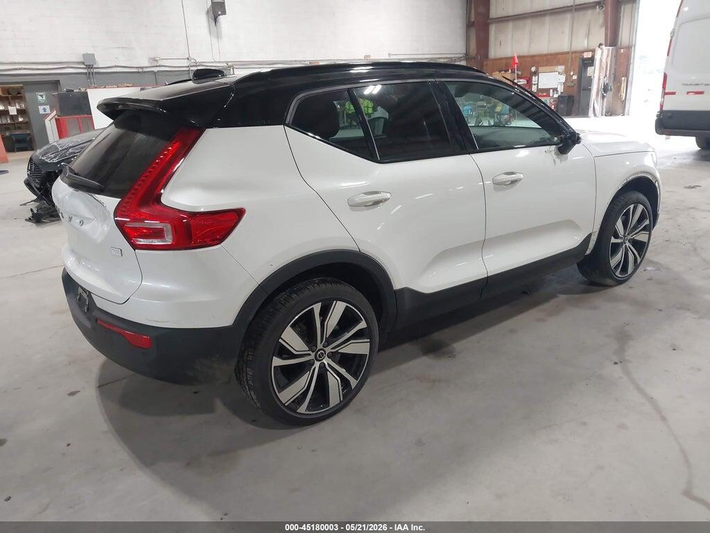 YV4ED3UB7N2700341 2022 VOLVO XC40 RECHARGE PURE ELECTRIC photo no. 4