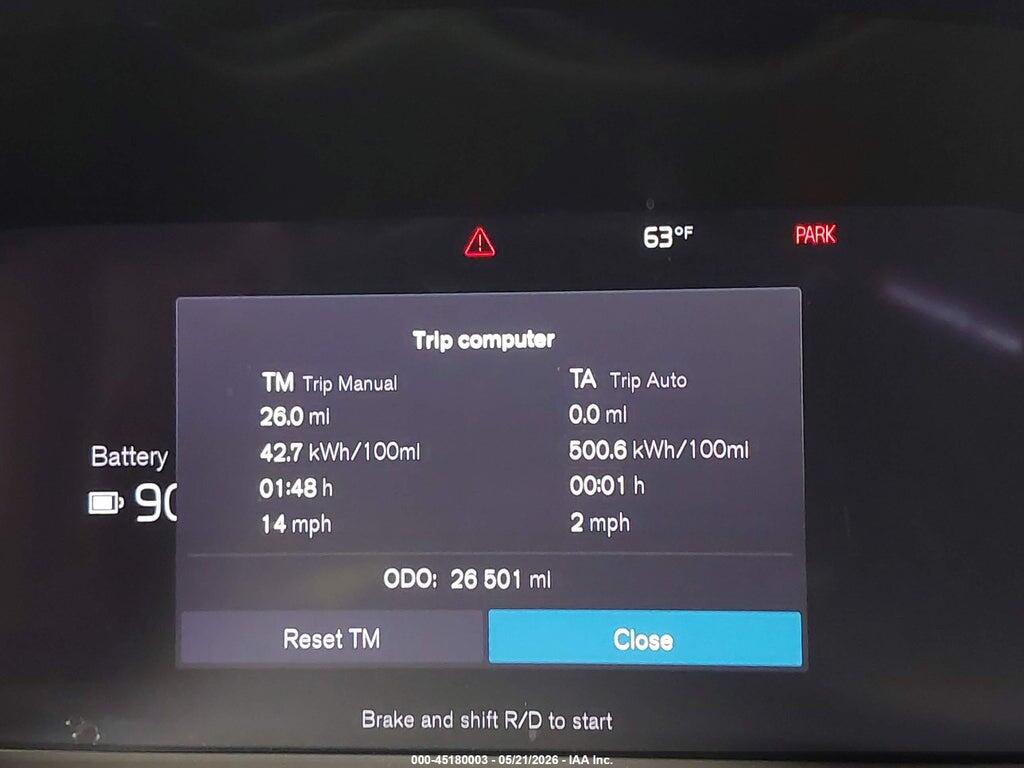 YV4ED3UB7N2700341 2022 VOLVO XC40 RECHARGE PURE ELECTRIC photo no. 7