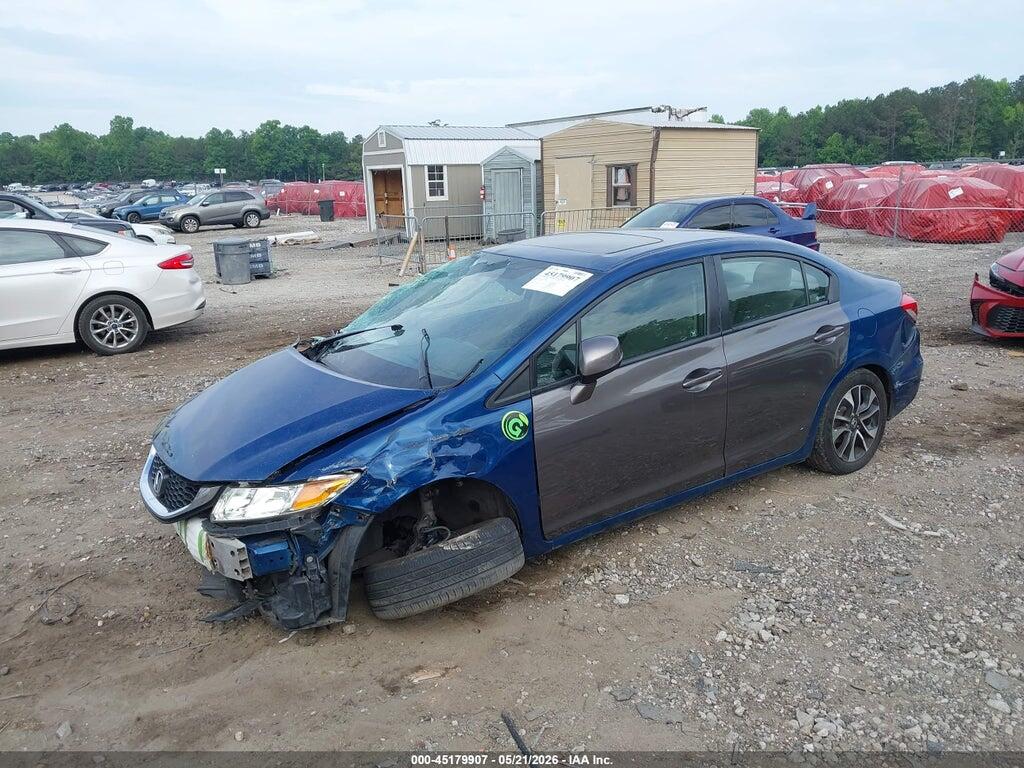 2HGFB2F87DH512869 2013 HONDA CIVIC photo no. 2