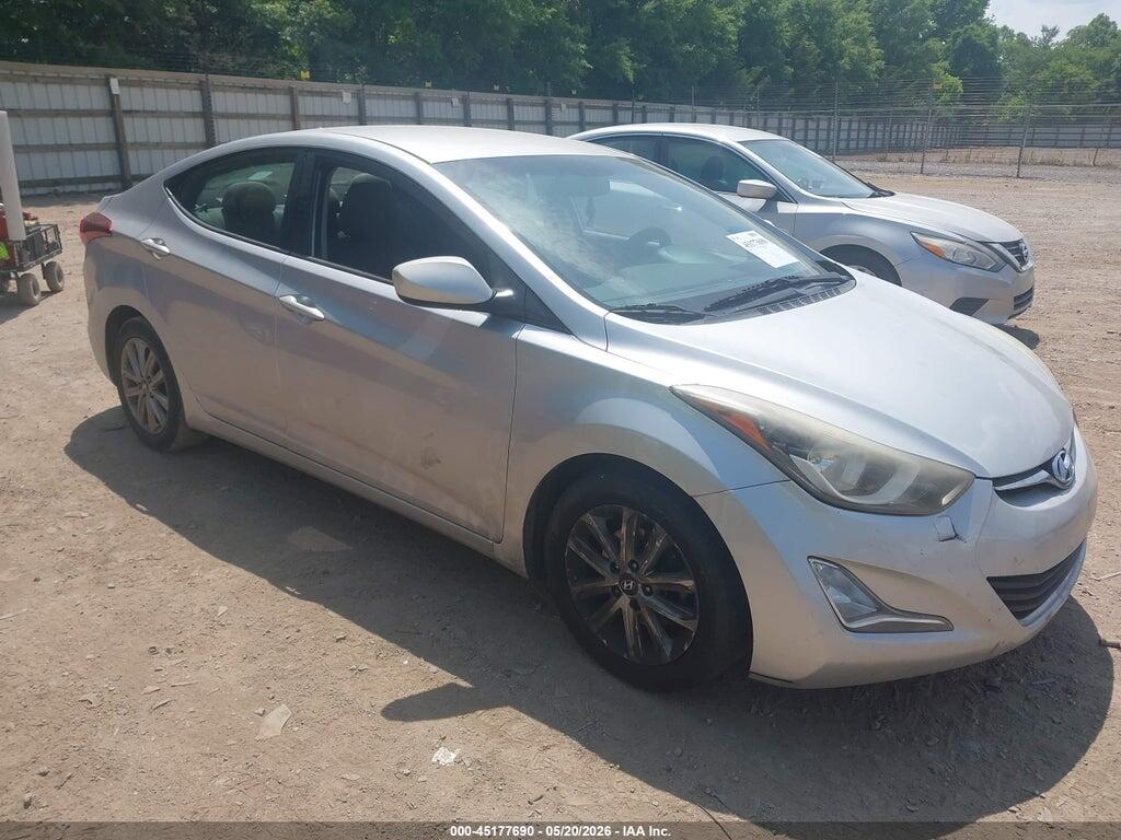 5NPDH4AE0GH656739 2016 HYUNDAI ELANTRA photo no. 1
