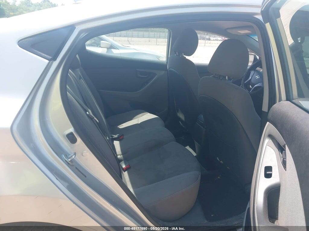 5NPDH4AE0GH656739 2016 HYUNDAI ELANTRA photo no. 8