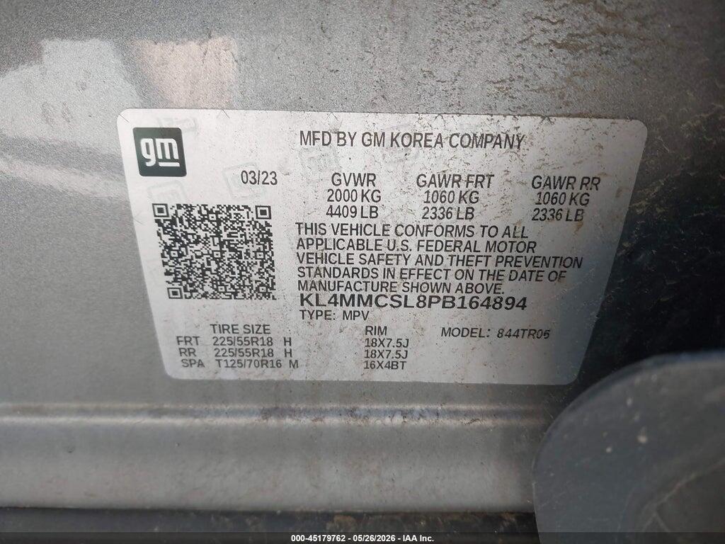 KL4MMCSL8PB164894 2023 BUICK ENCORE GX photo no. 9