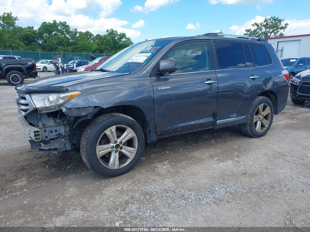 5TDDK3EH7CS145274 2012 TOYOTA HIGHLANDER photo no. 2