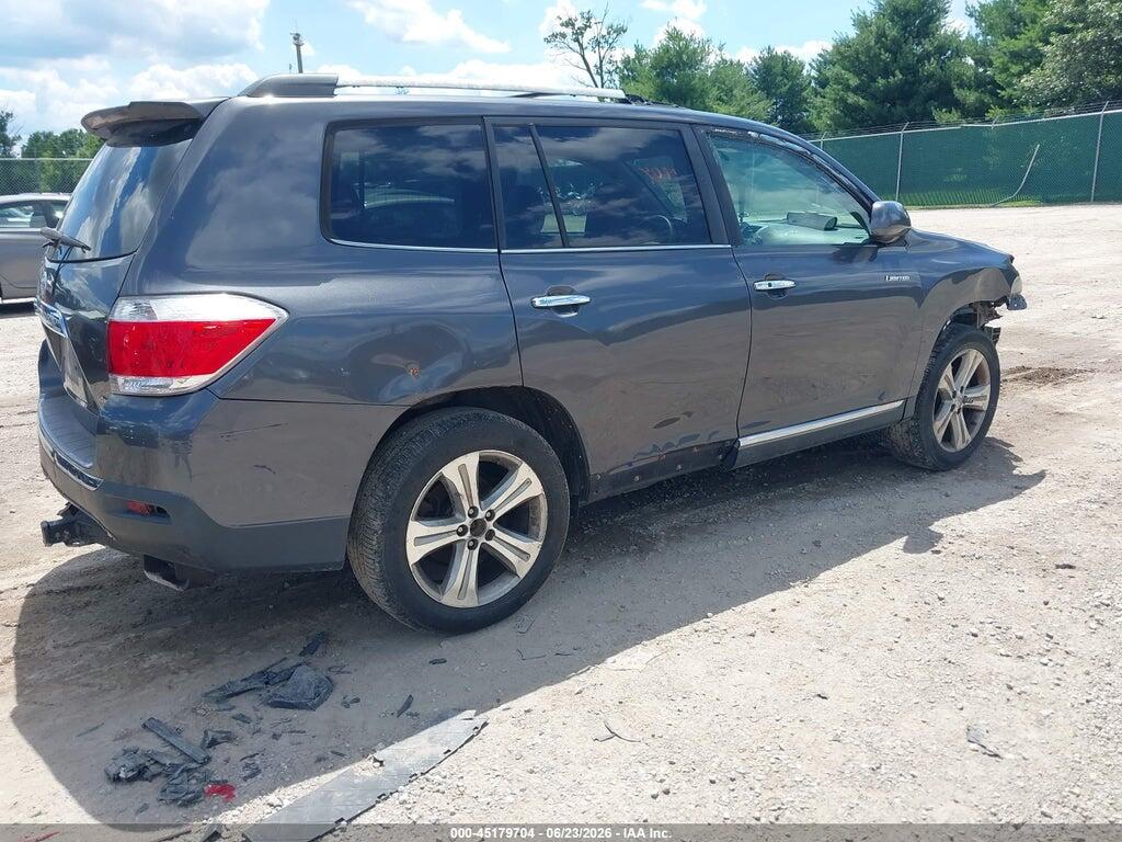 5TDDK3EH7CS145274 2012 TOYOTA HIGHLANDER photo no. 4