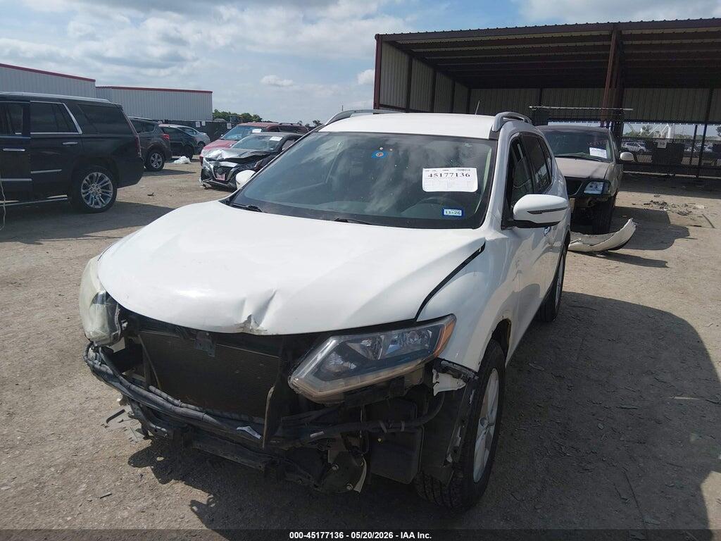 5N1AT2MT7GC910485 2016 NISSAN ROGUE photo no. 2