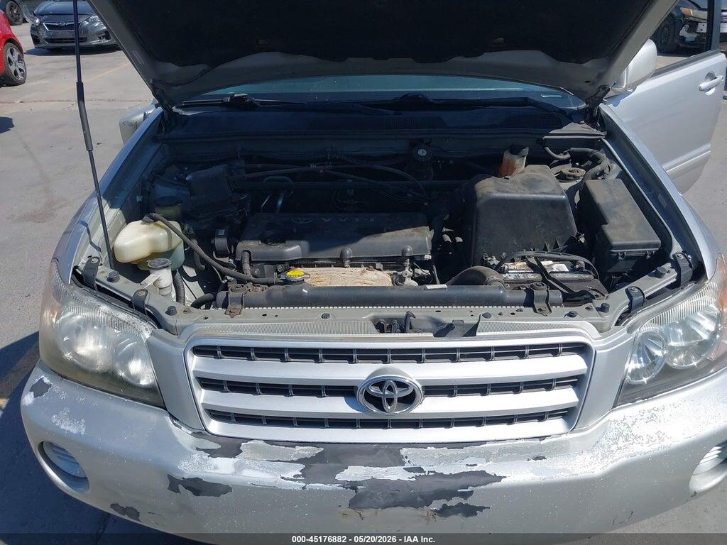 JTEGD21A010014404 2001 TOYOTA HIGHLANDER photo no. 10