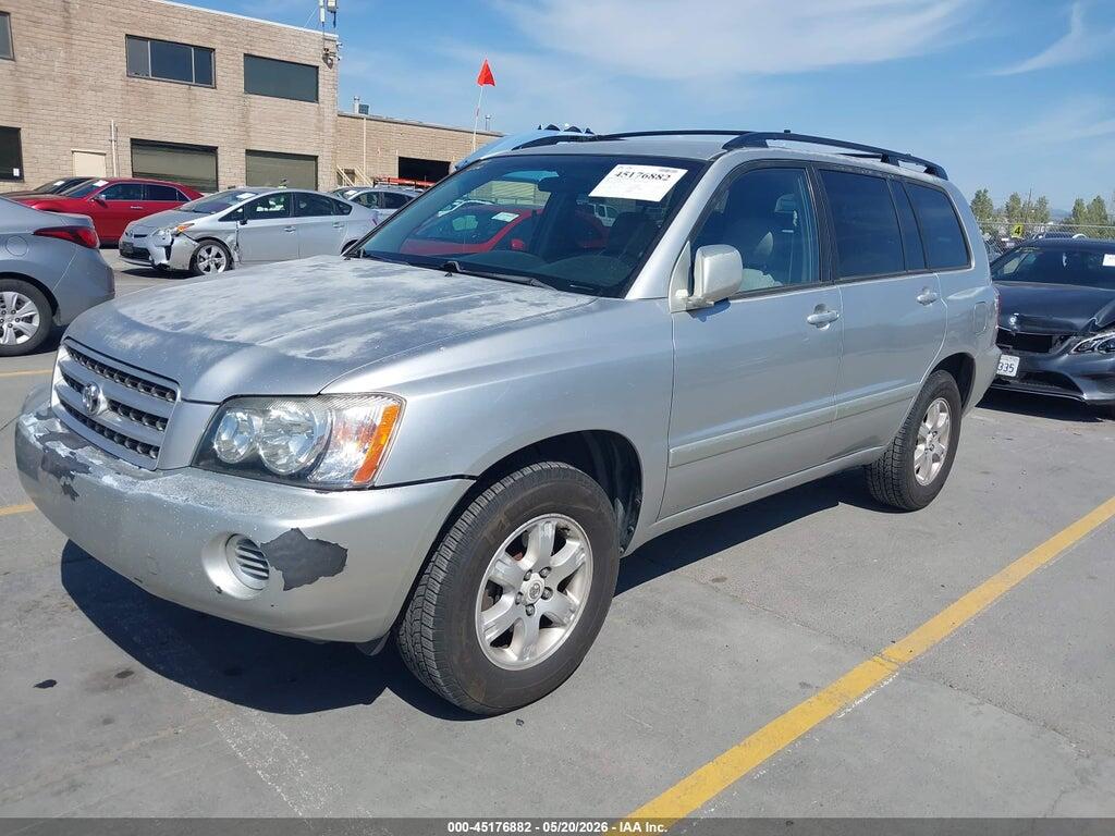 JTEGD21A010014404 2001 TOYOTA HIGHLANDER photo no. 2