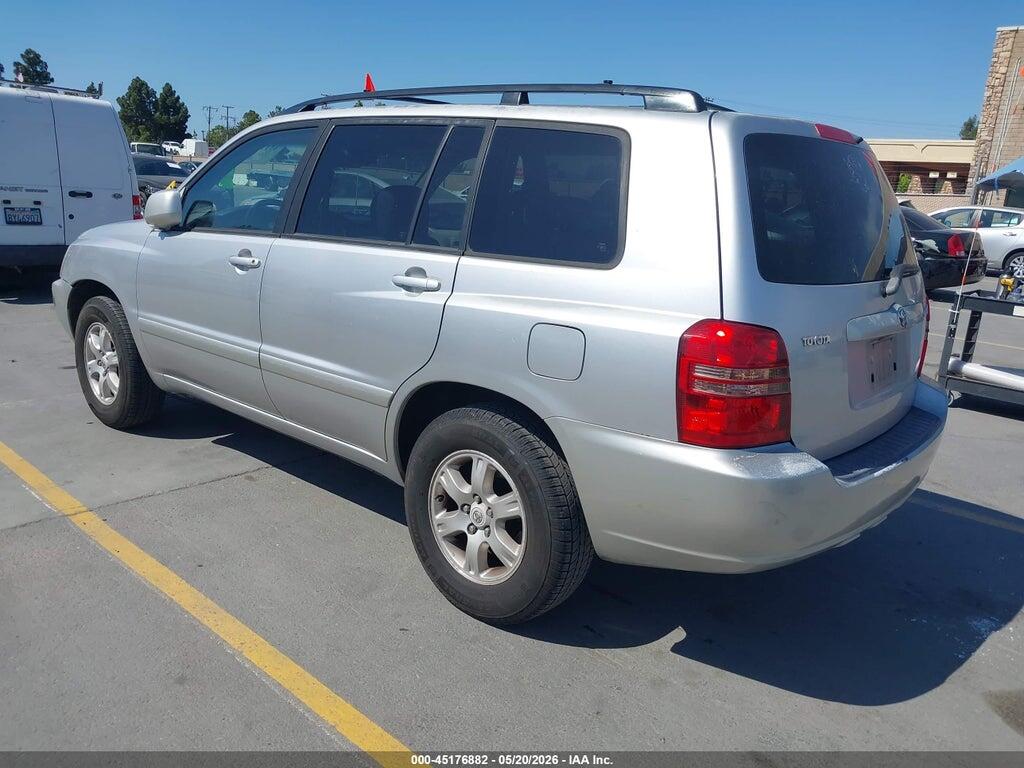 JTEGD21A010014404 2001 TOYOTA HIGHLANDER photo no. 3