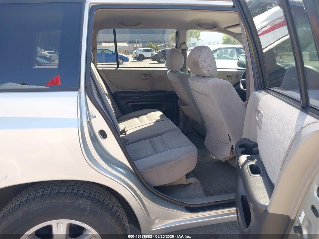 JTEGD21A010014404 2001 TOYOTA HIGHLANDER photo no. 8