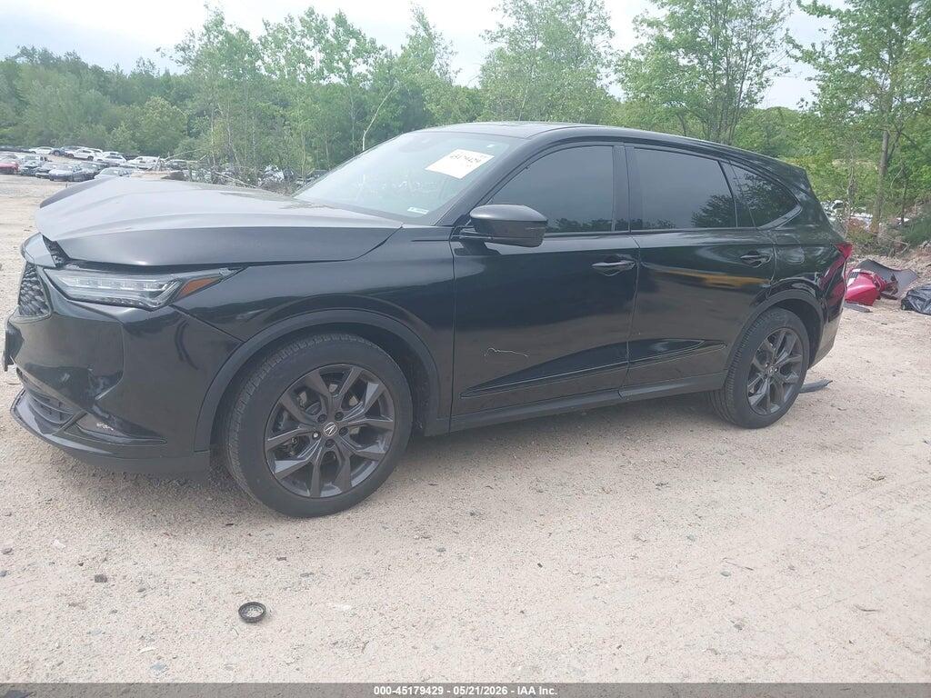 5J8YE1H06NL024681 2022 ACURA MDX photo no. 2
