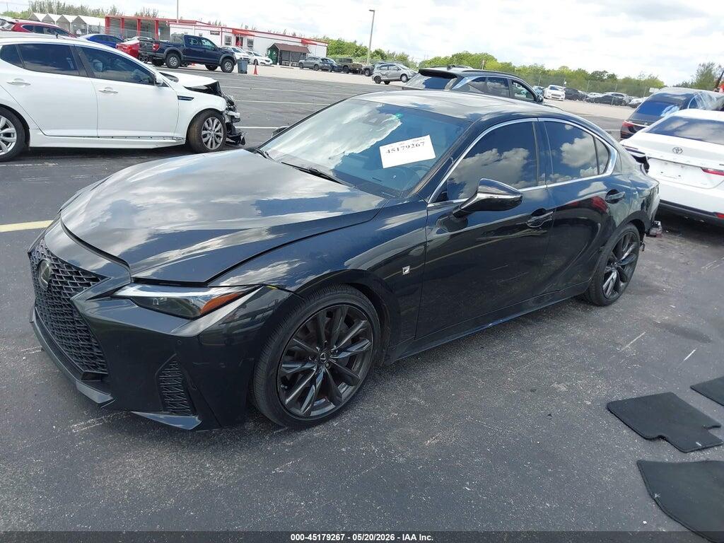 JTHGZ1B23M5037883 2021 LEXUS IS 350 photo no. 2