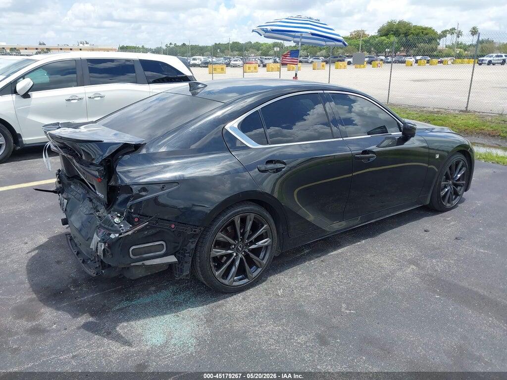 JTHGZ1B23M5037883 2021 LEXUS IS 350 photo no. 4