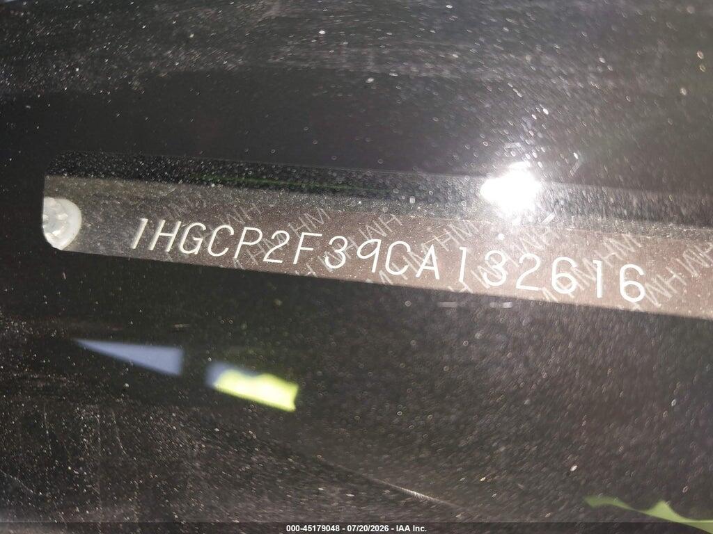 1HGCP2F39CA132616 2012 HONDA ACCORD photo no. 9
