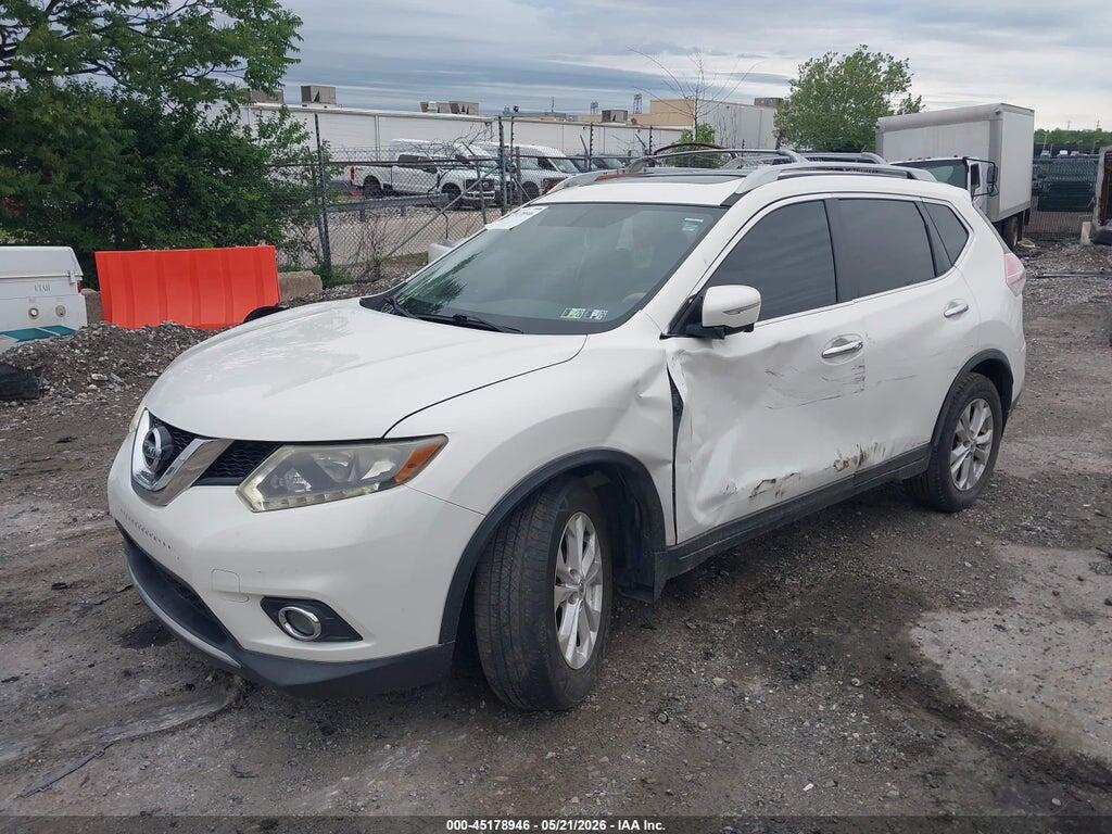 5N1AT2MV7EC799595 2014 NISSAN ROGUE photo no. 2