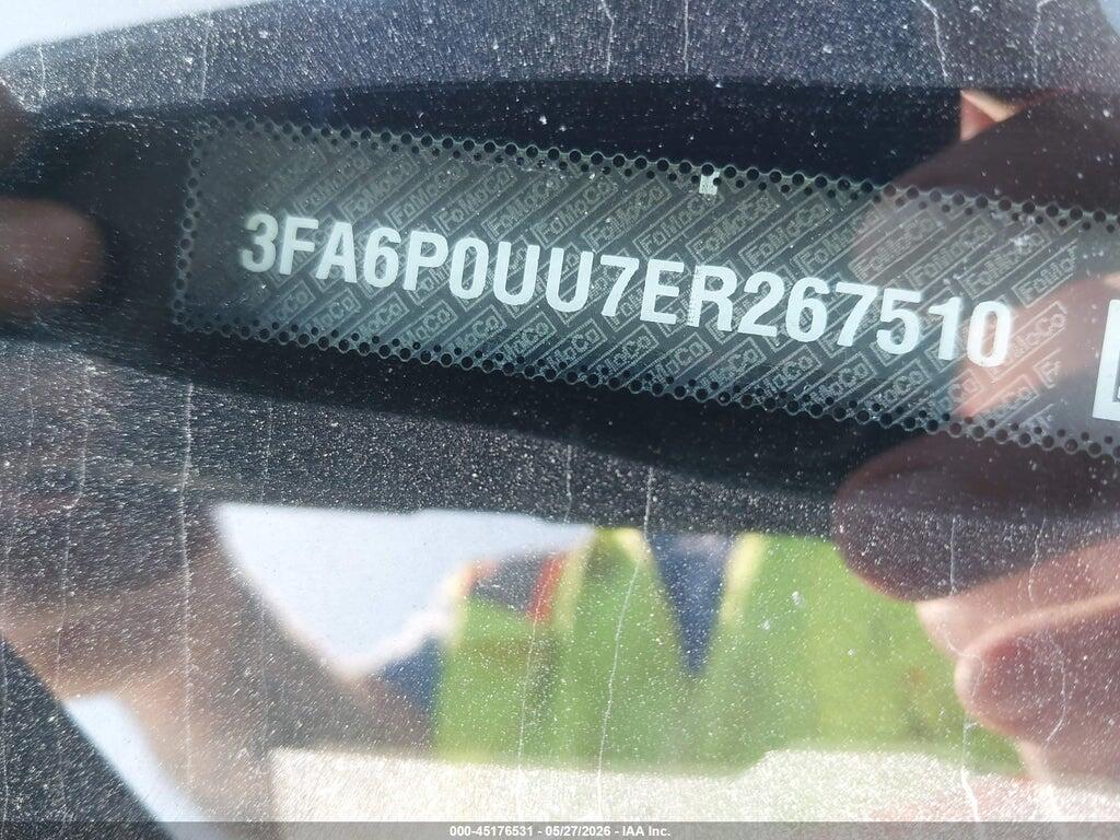 3FA6P0UU7ER267510 2014 FORD FUSION photo no. 9