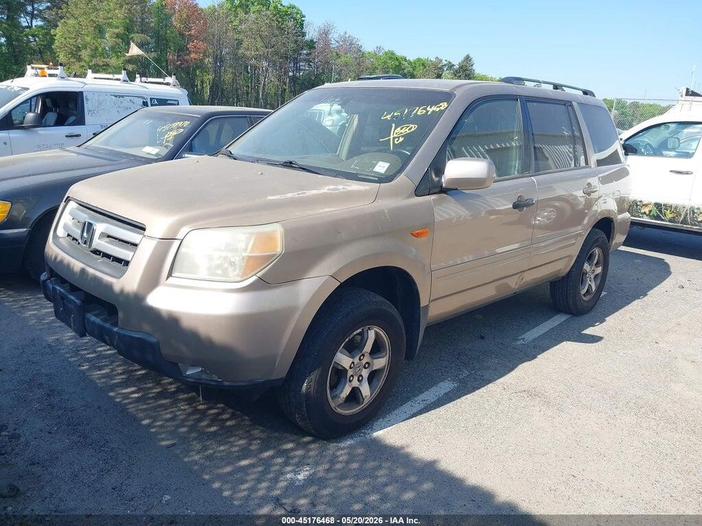 5FNYF18586B004251 2006 HONDA PILOT photo no. 2
