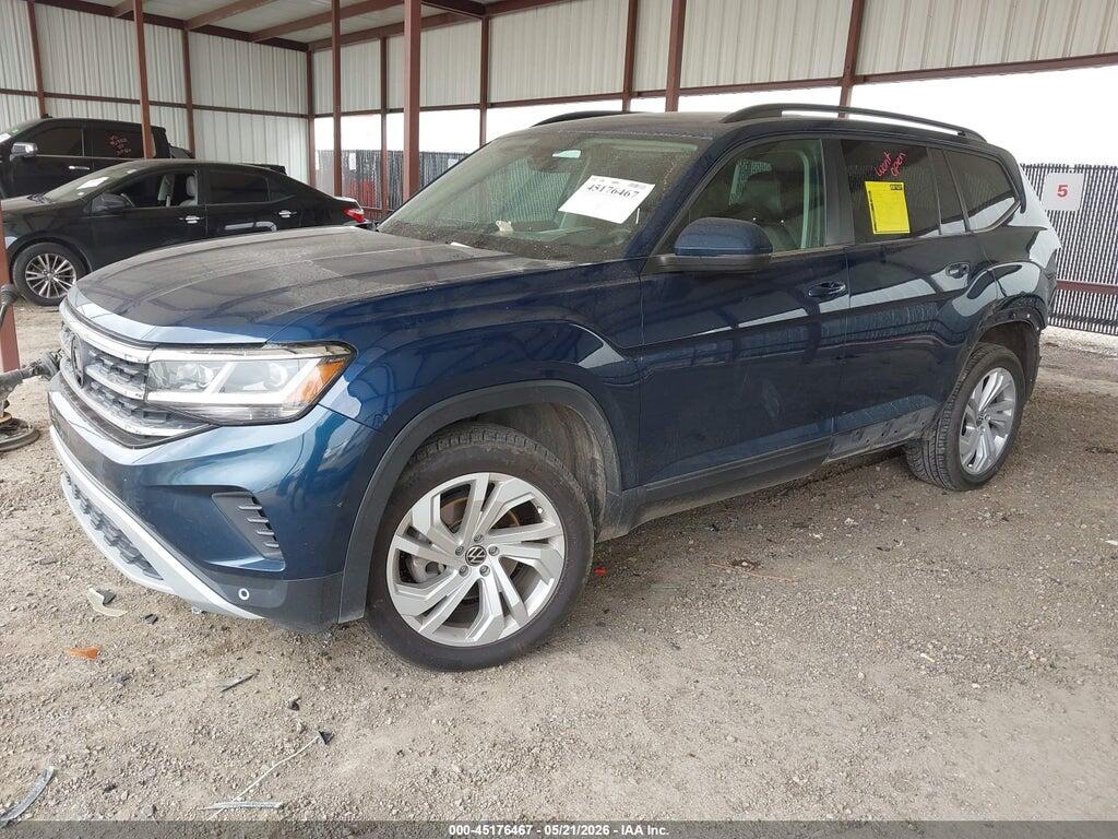 1V2JR2CA9MC556739 2021 VOLKSWAGEN ATLAS photo no. 2