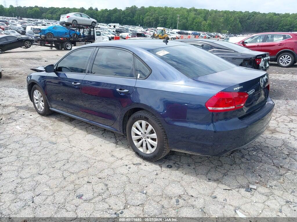 1VWAH7A34DC053283 2013 VOLKSWAGEN PASSAT photo no. 3