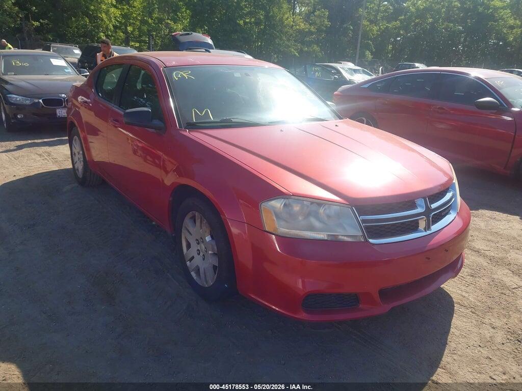 1C3CDZAB3DN621543 2013 DODGE AVENGER photo no. 1