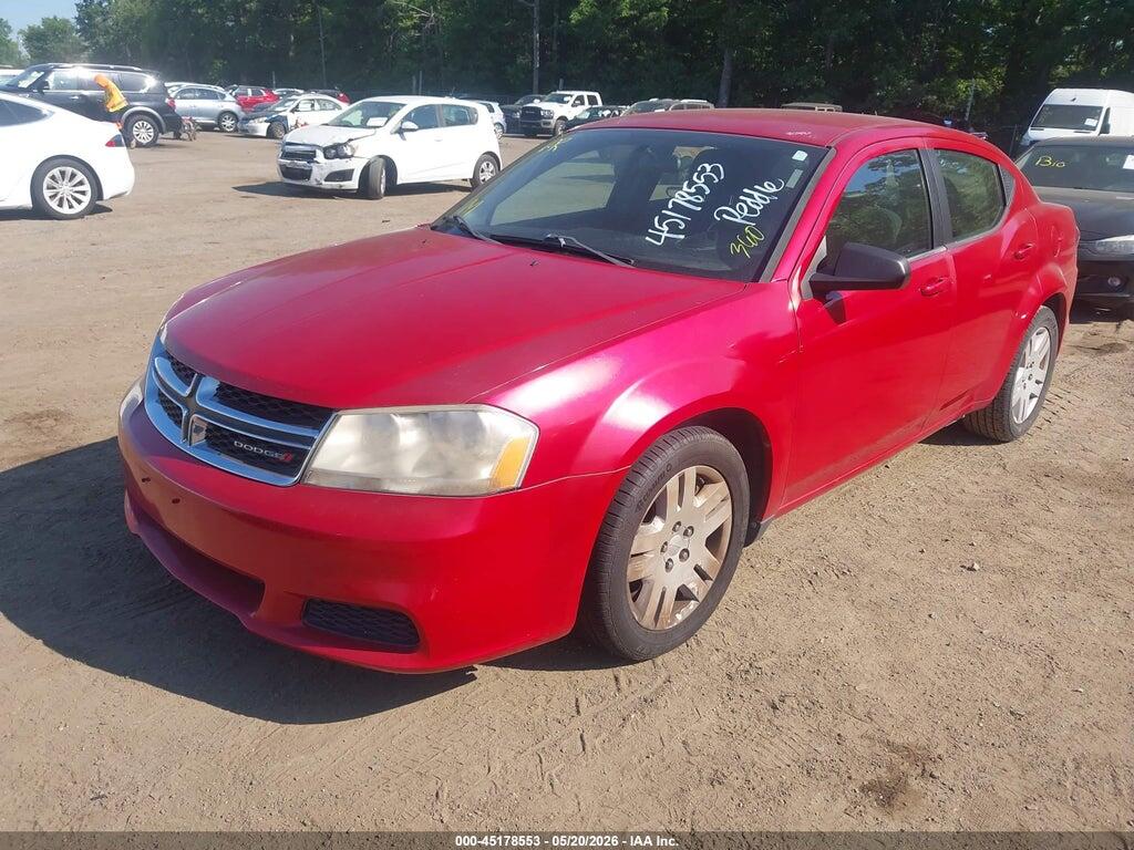 1C3CDZAB3DN621543 2013 DODGE AVENGER photo no. 2