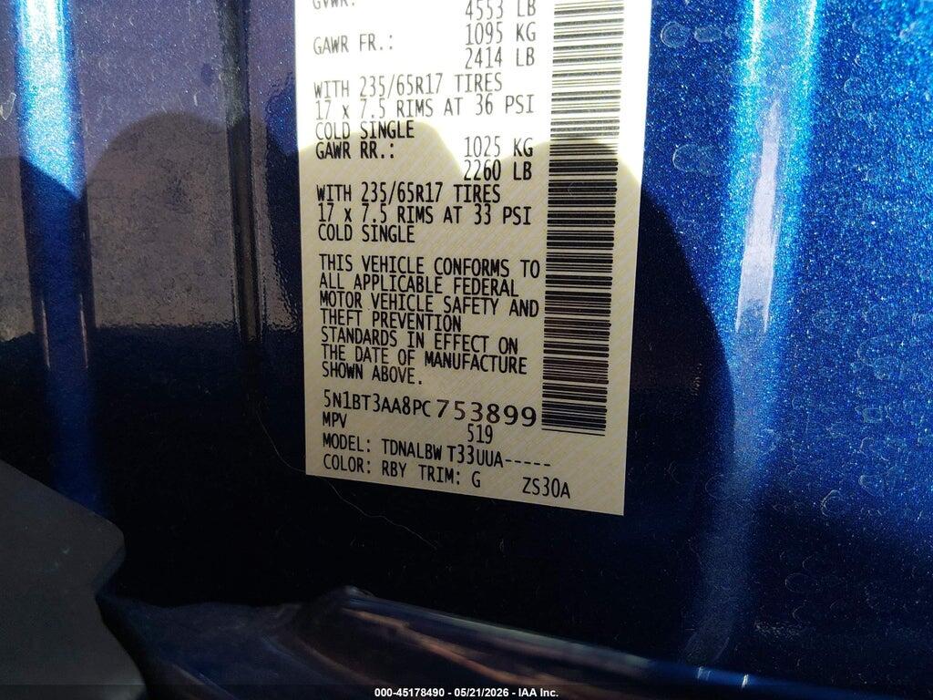 5N1BT3AA8PC753899 2023 NISSAN ROGUE photo no. 9