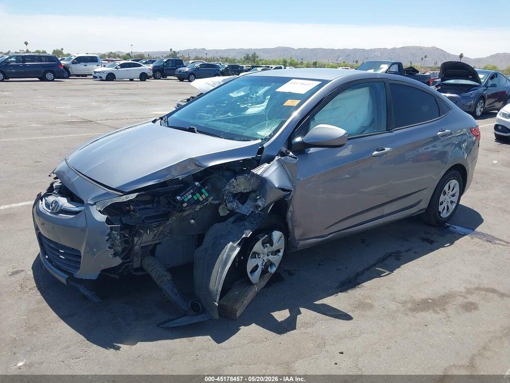 KMHCT4AE1GU113895 2016 HYUNDAI ACCENT photo no. 2