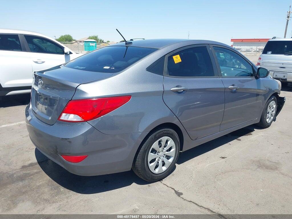 KMHCT4AE1GU113895 2016 HYUNDAI ACCENT photo no. 4