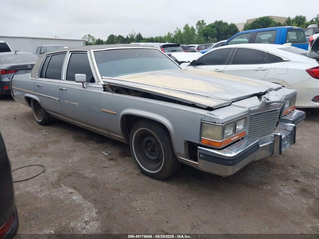 1988 CADILLAC BROUGHAM 1G6DW51Y2J9702810