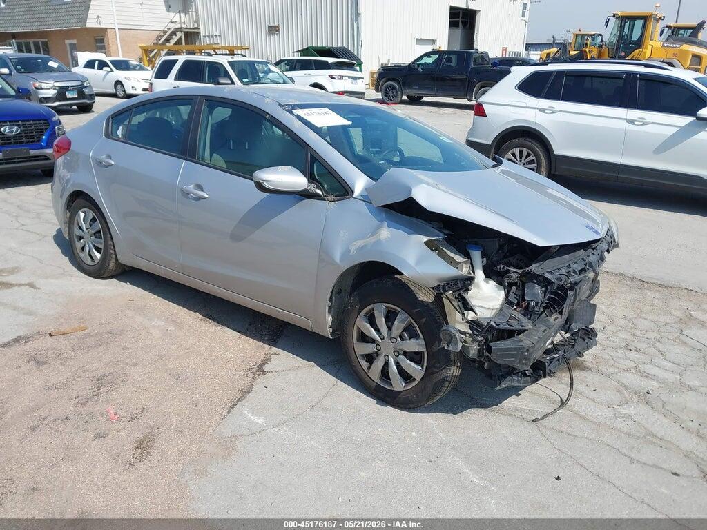 KNAFK4A66G5573784 2016 KIA FORTE photo no. 1