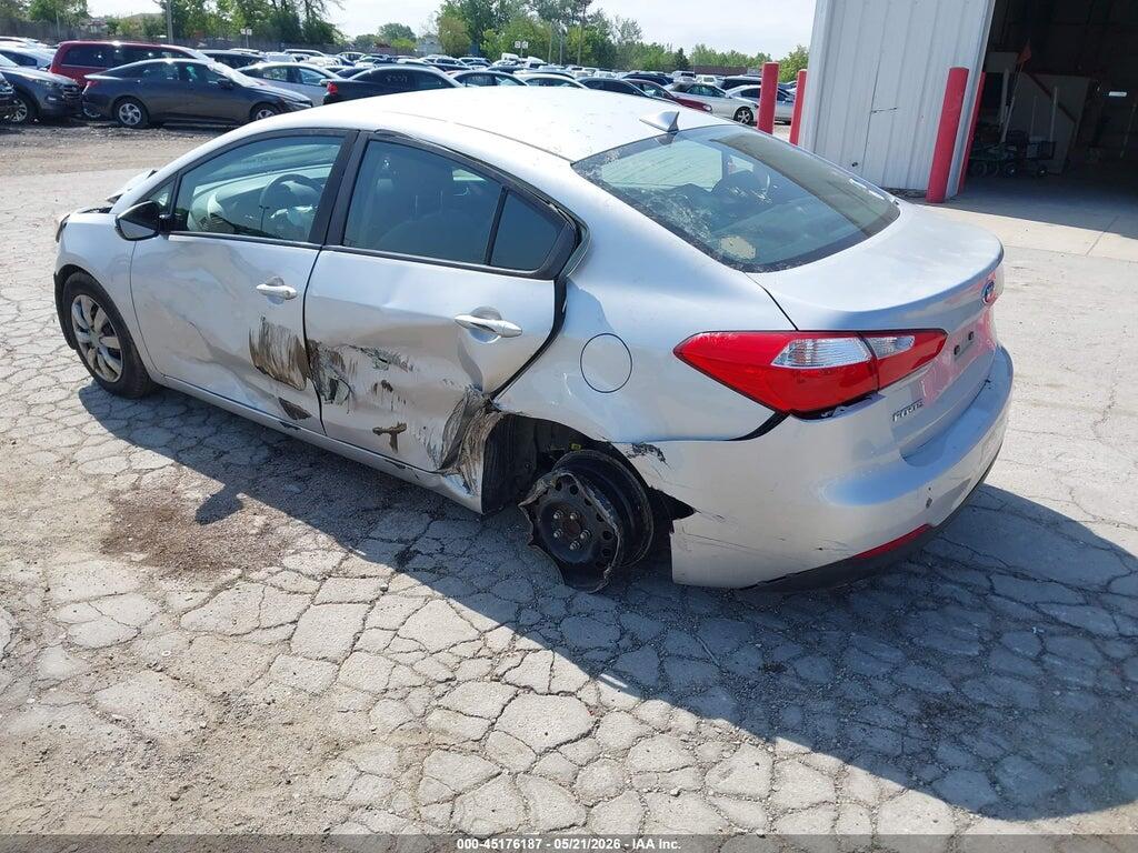 KNAFK4A66G5573784 2016 KIA FORTE photo no. 3
