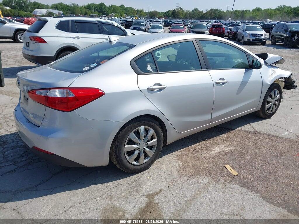 KNAFK4A66G5573784 2016 KIA FORTE photo no. 4