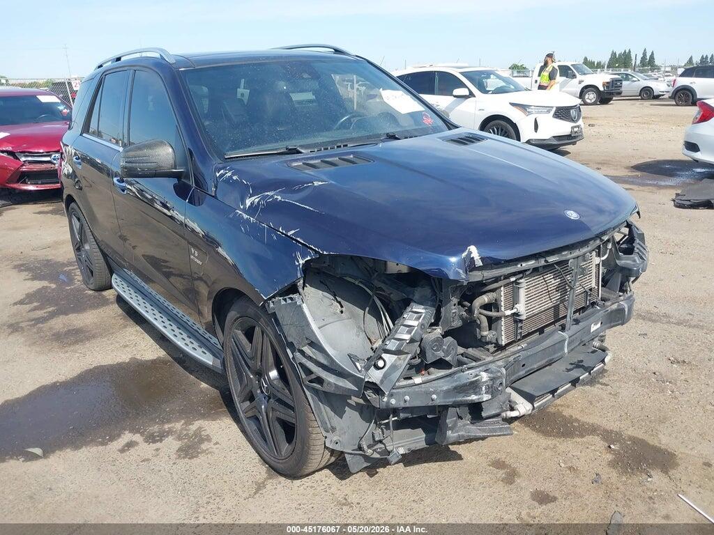 2015 MERCEDES-BENZ ML 63 AMG 4JGDA7EB2FA474807