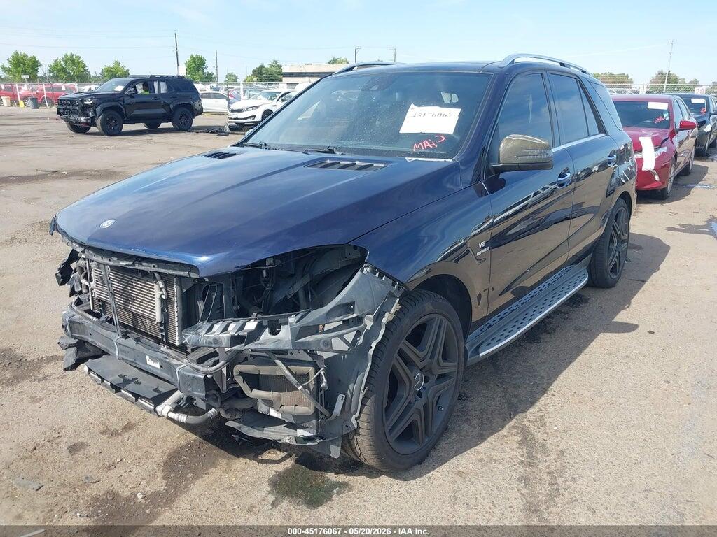 4JGDA7EB2FA474807 2015 MERCEDES-BENZ ML 63 AMG photo no. 2