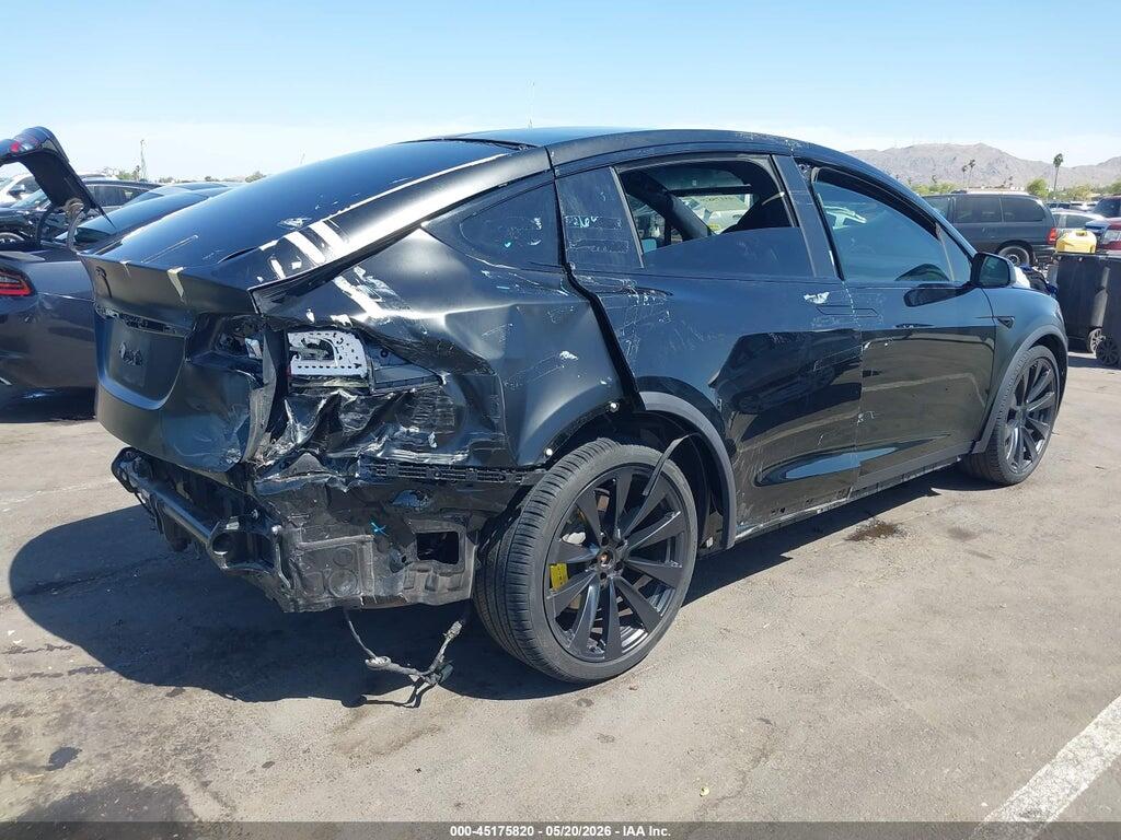 7SAXCDE55NF362287 2022 TESLA MODEL X photo no. 4